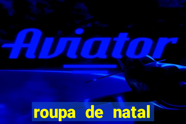 roupa de natal shih tzu