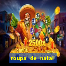 roupa de natal shih tzu