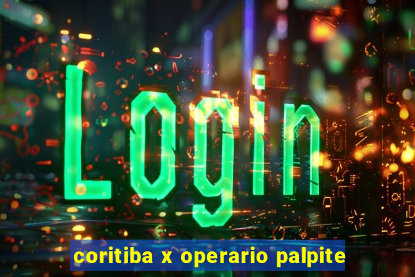 coritiba x operario palpite