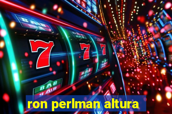 ron perlman altura