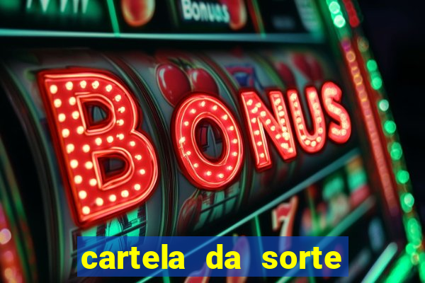 cartela da sorte time de futebol que mais saem