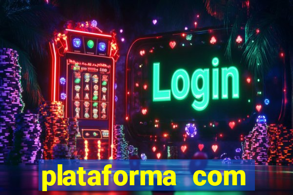 plataforma com chuva de dinheiro