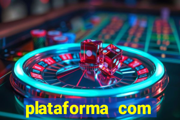 plataforma com chuva de dinheiro