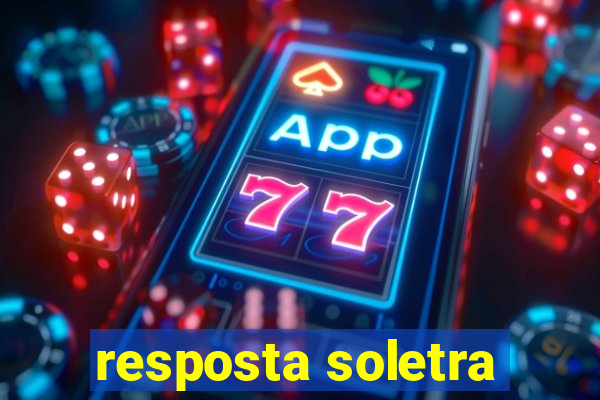 resposta soletra