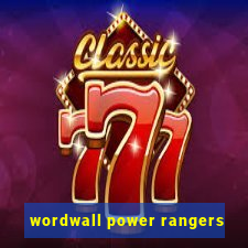 wordwall power rangers