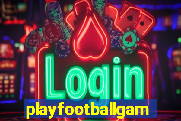 playfootballgames
