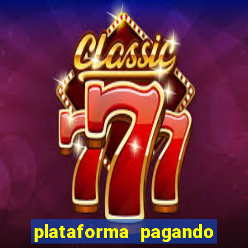 plataforma pagando bonus no cadastro