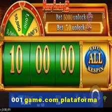 001 game.com plataforma