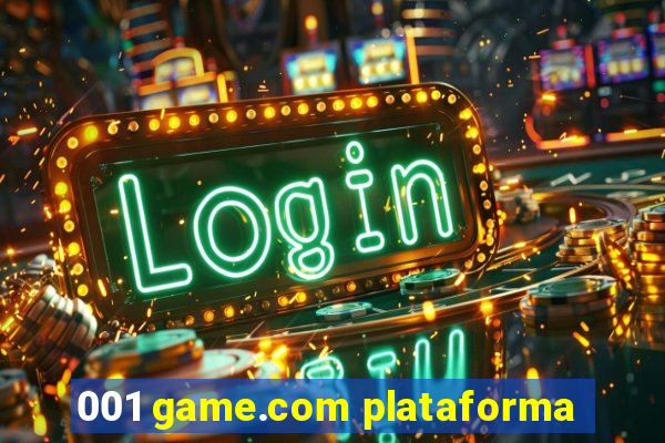 001 game.com plataforma