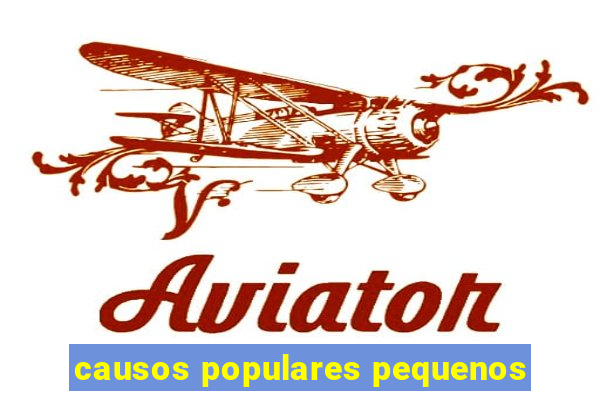 causos populares pequenos