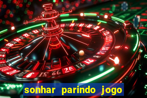 sonhar parindo jogo do bicho