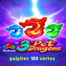 palpites 100 certos