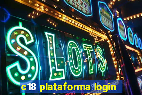 c18 plataforma login