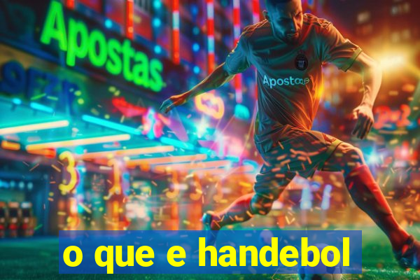 o que e handebol