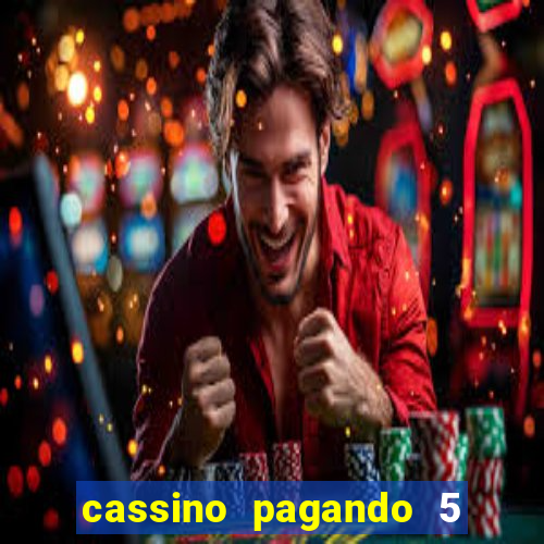 cassino pagando 5 reais no cadastro