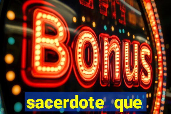sacerdote que morreu no santo dos santos