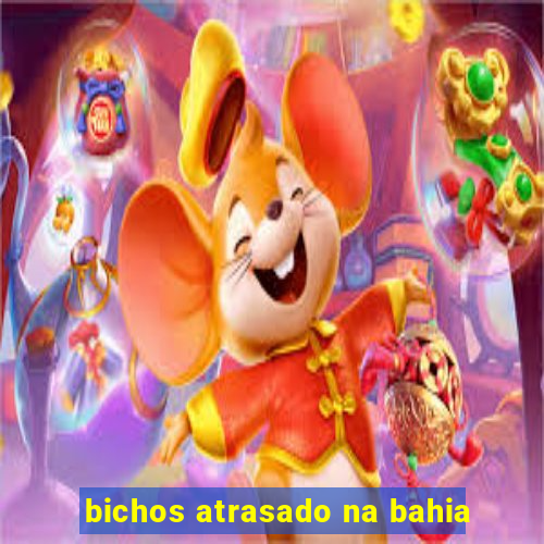 bichos atrasado na bahia