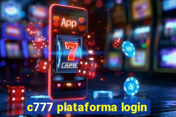 c777 plataforma login