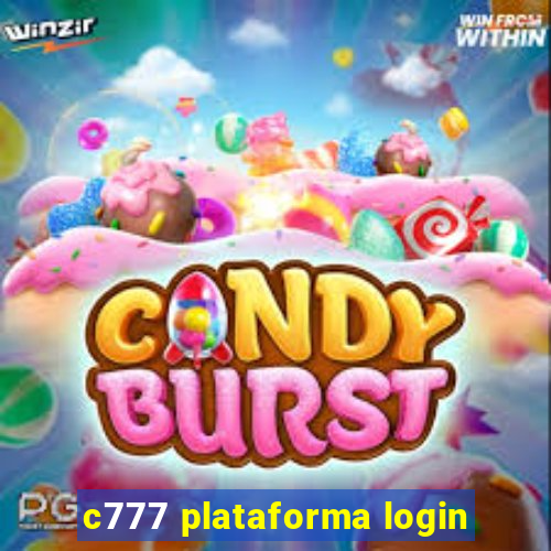 c777 plataforma login