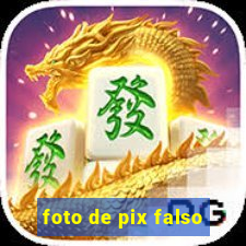 foto de pix falso