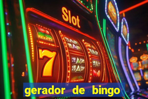 gerador de bingo cha de bebe