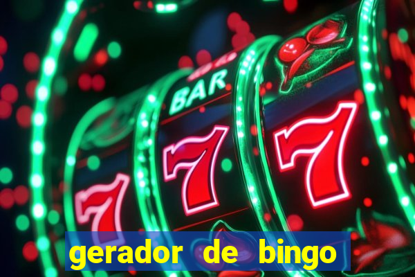 gerador de bingo cha de bebe