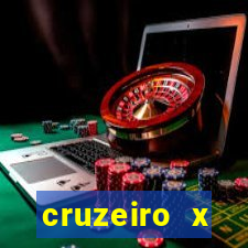 cruzeiro x palmeiras palpite
