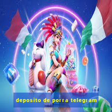 deposito de porra telegram
