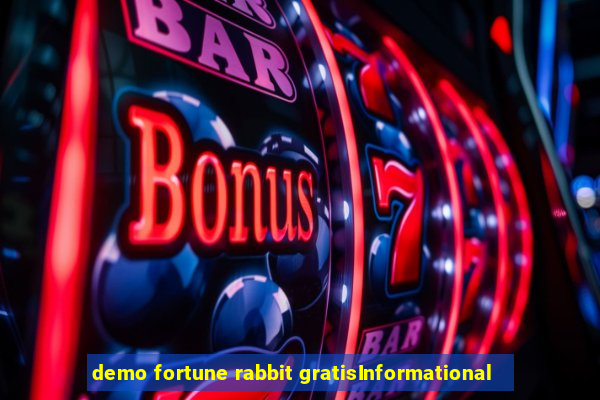 demo fortune rabbit gratisInformational