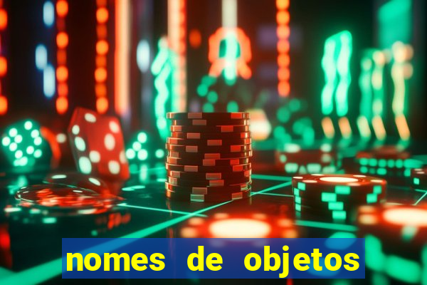 nomes de objetos de origem tupi guarani