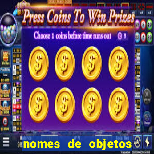 nomes de objetos de origem tupi guarani