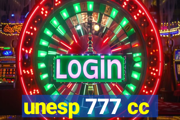 unesp 777 cc
