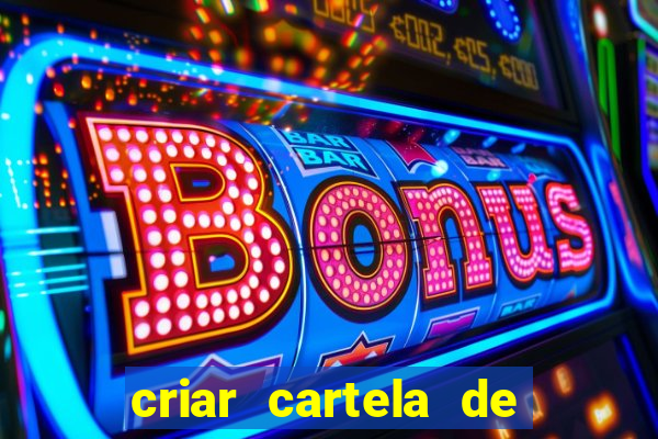 criar cartela de bingo no word