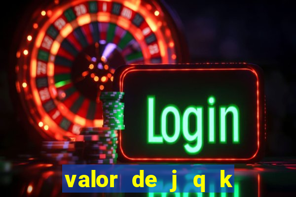 valor de j q k en blackjack
