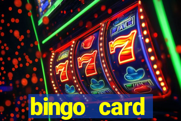 bingo card generator with pictures