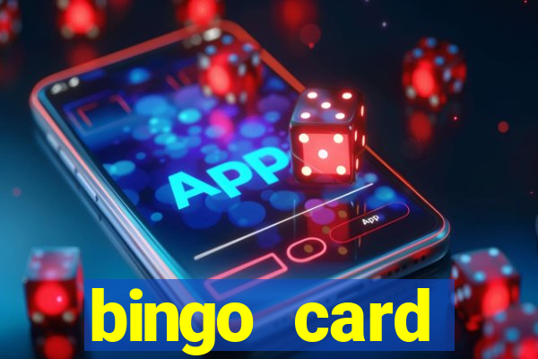 bingo card generator with pictures