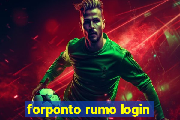 forponto rumo login