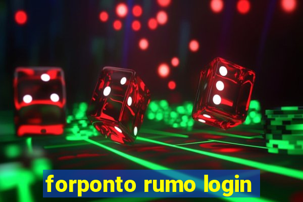 forponto rumo login