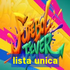 lista unica