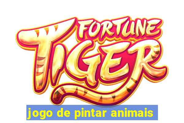 jogo de pintar animais