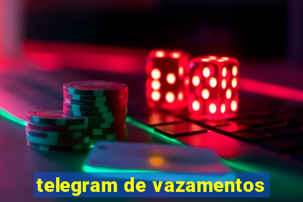telegram de vazamentos