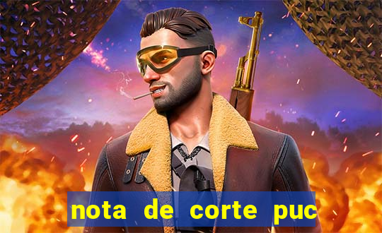 nota de corte puc minas 2024
