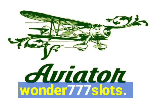 wonder777slots.com