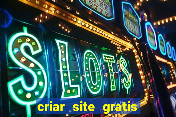 criar site gratis de jogos