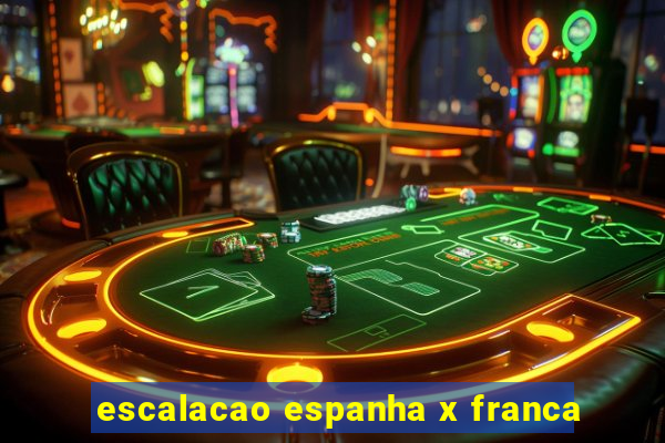 escalacao espanha x franca