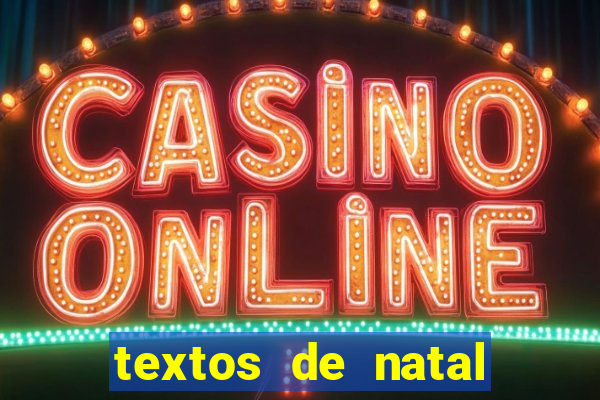 textos de natal para imprimir