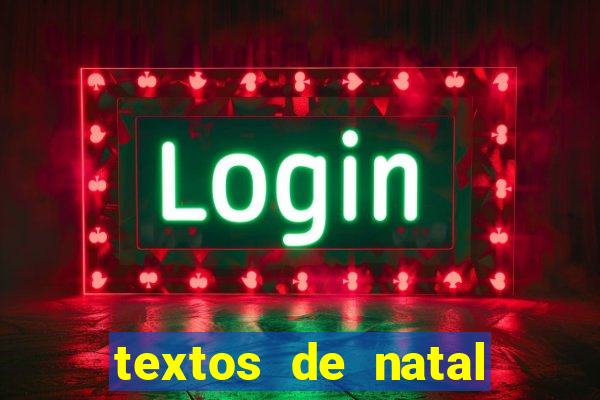 textos de natal para imprimir
