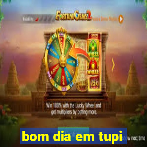 bom dia em tupi