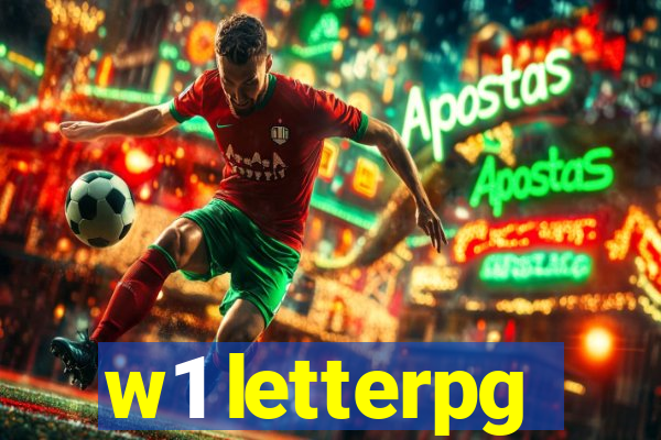 w1 letterpg