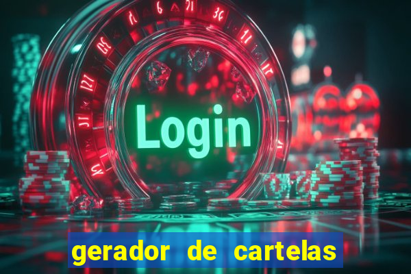 gerador de cartelas de bingo 1 a 99